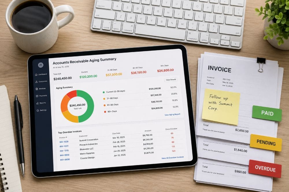 accounts receivable aging report cash flow